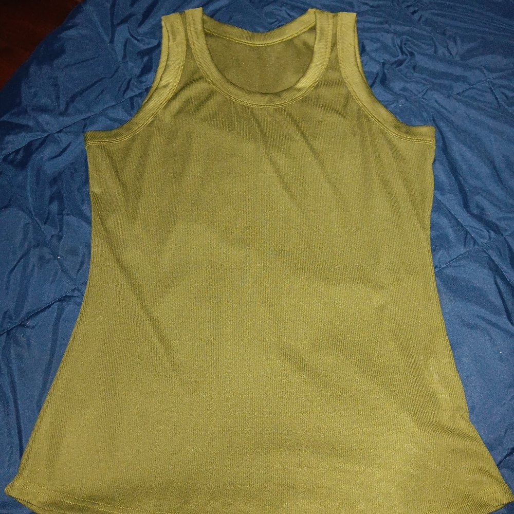 Olive Green Women's Tank Top